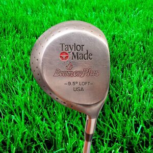 NICE TOUR TAYLORMADE BURNER PLUS 9.5° LOFT DRIVER RIGHT HAND RH TRUE TEMPER USA